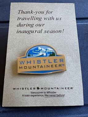 Whistler Mountaineer Collectable Pins (2)
